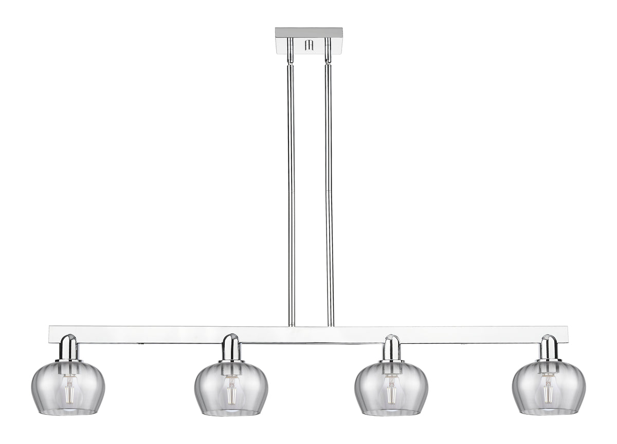 Fenton 49-Inch 4-Light Stem-Hung Island Light 8.375-Inch High