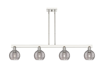 Arcadia Island Light Nine Inch Brass