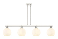 48-Inch 4-Light Stem-Hung Island Light 10.5-Inch High
