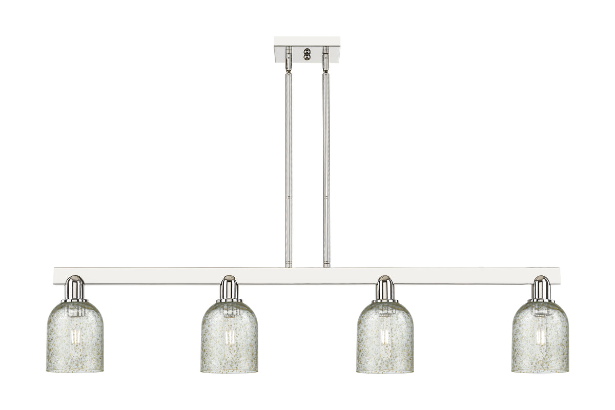 Caledonia 48-Inch 4-Light Stem-Hung Island Light 9.875-Inch High