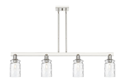 Arcadia Island Light Brass Steel Glass
