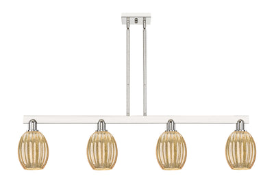 Arcadia Island Light Cast Brass Steel Glass
