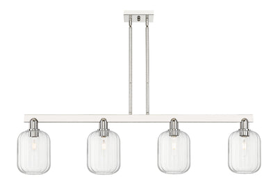 Arcadia Island Light Cast Brass Steel Glass