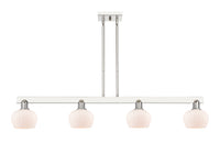 Fenton 49-Inch 4-Light Stem-Hung Island Light 8.375-Inch High
