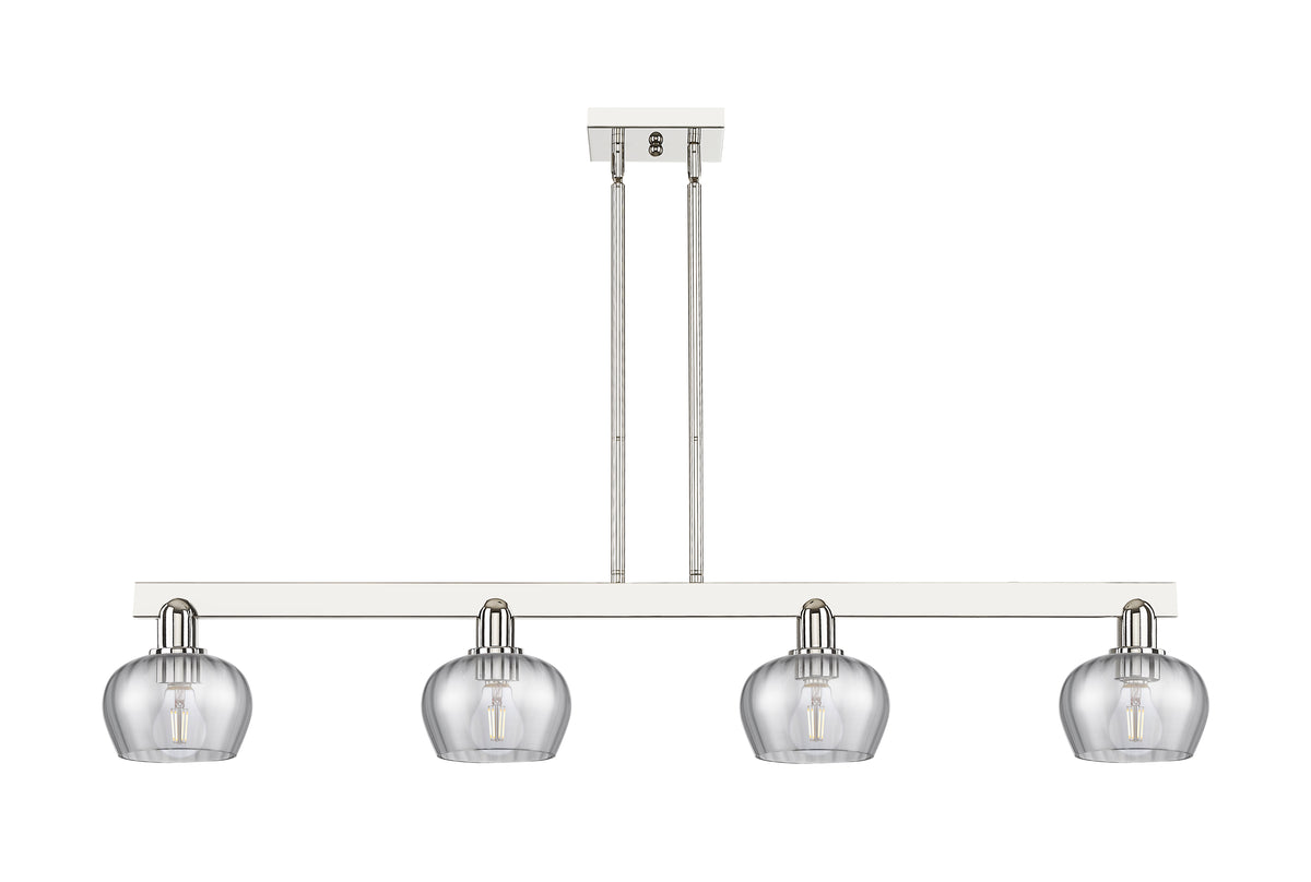 Fenton 49-Inch 4-Light Stem-Hung Island Light 8.375-Inch High