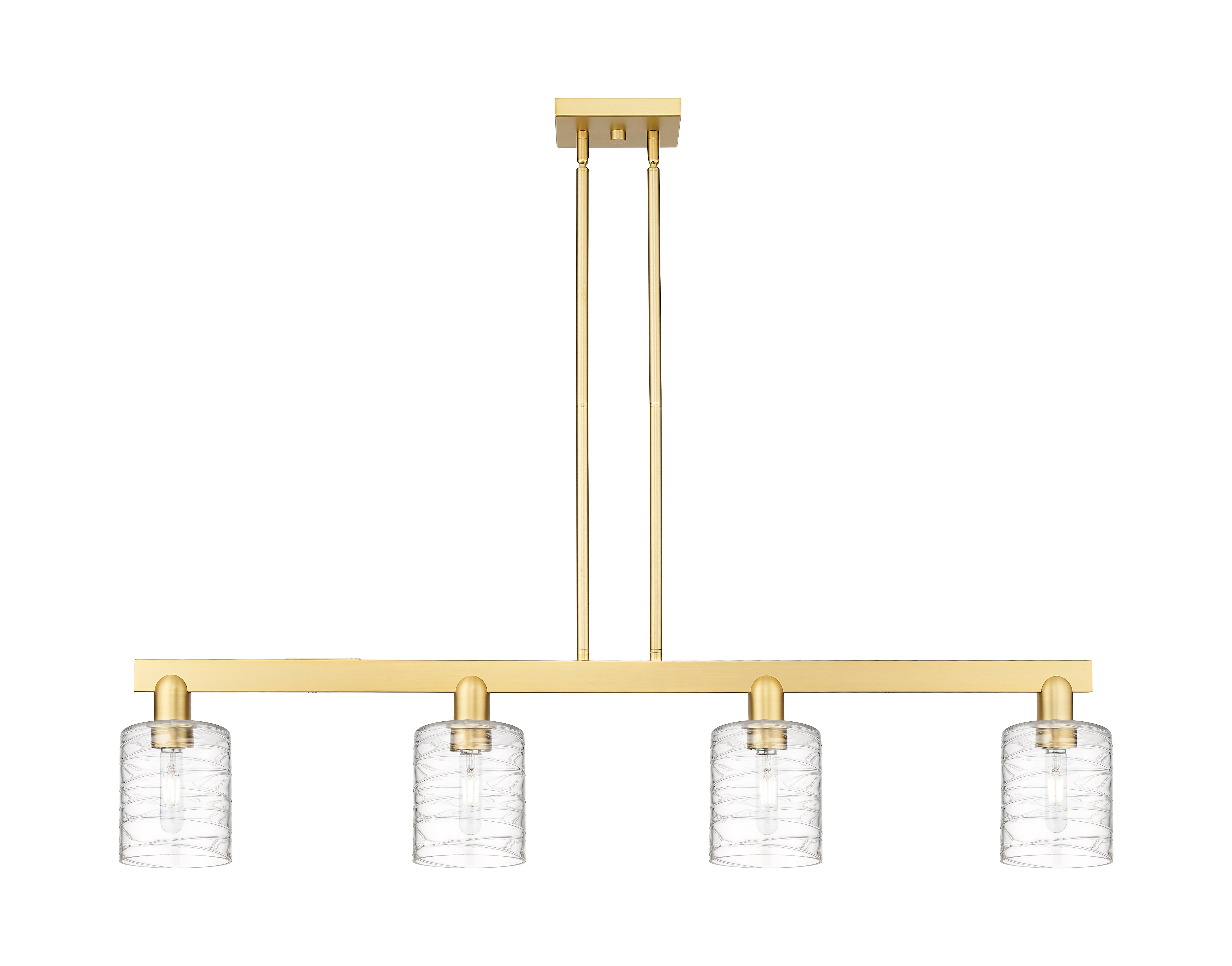 Arcadia Island Light Cast Brass Finish