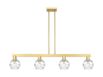 Arcadia Island Light Nine Inch Brass