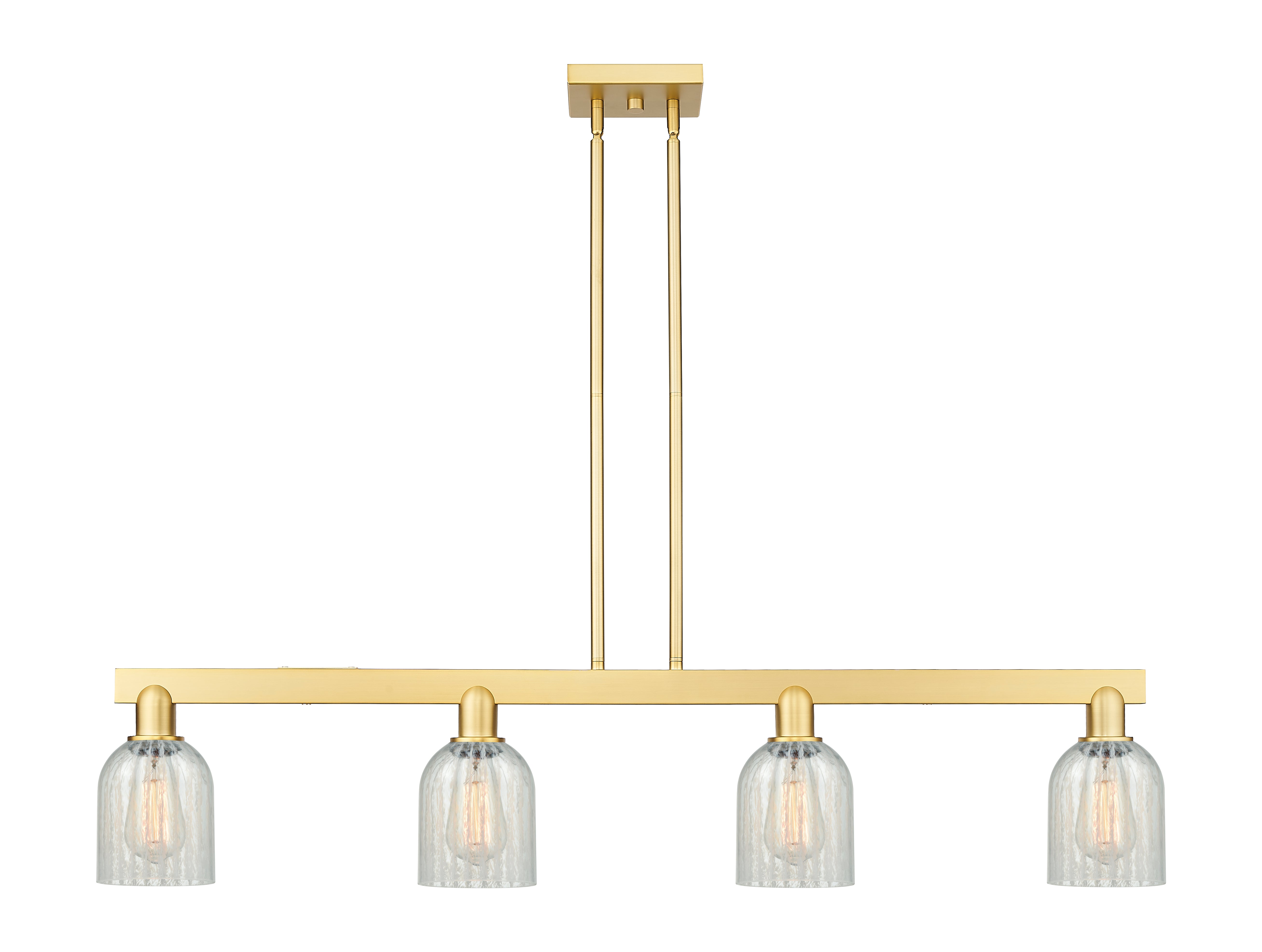 Arcadia Island Light Cast Brass Glass Steel