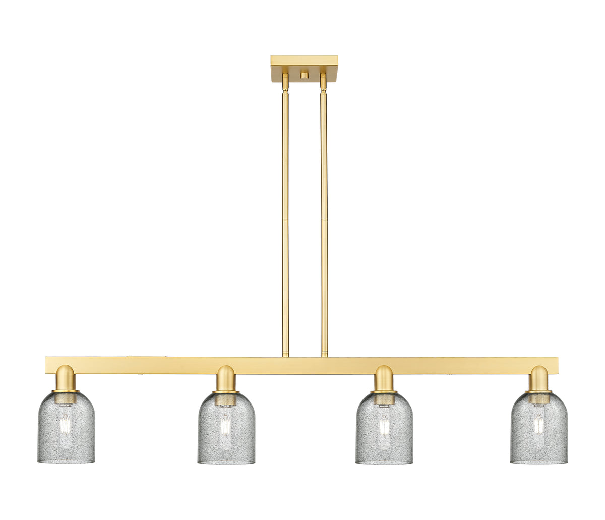 Caledonia 48-Inch 4-Light Stem-Hung Island Light 9.875-Inch High