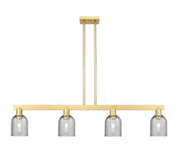 Caledonia 48-Inch 4-Light Stem-Hung Island Light 9.875-Inch High
