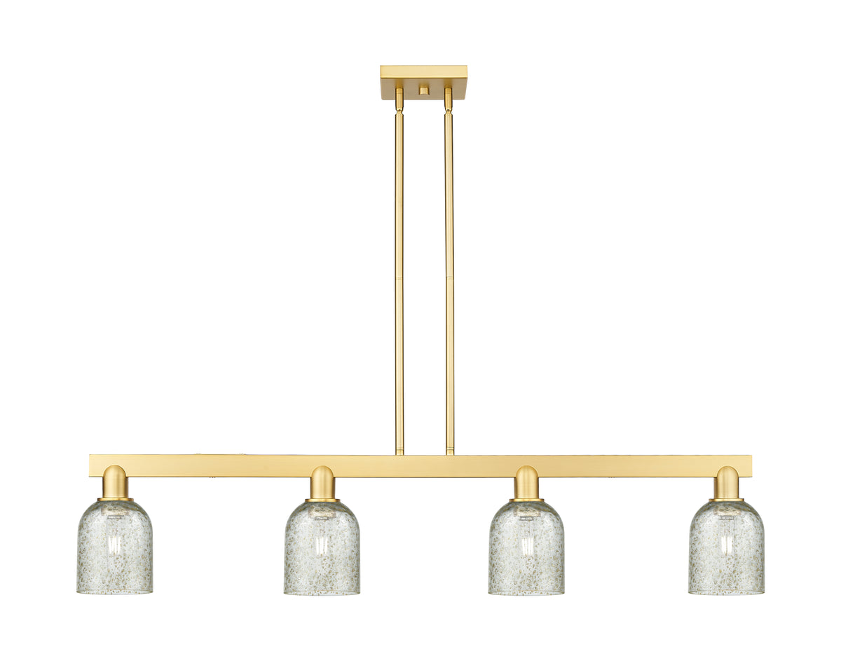 Caledonia 48-Inch 4-Light Stem-Hung Island Light 9.875-Inch High