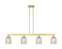 Caledonia 48-Inch 4-Light Stem-Hung Island Light 9.875-Inch High
