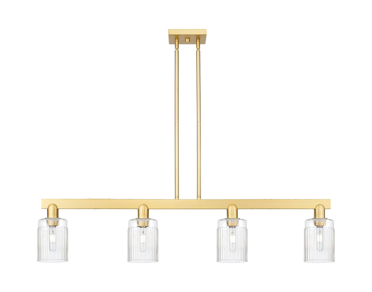 Hadley 47-Inch 4-Light Stem-Hung Island Light