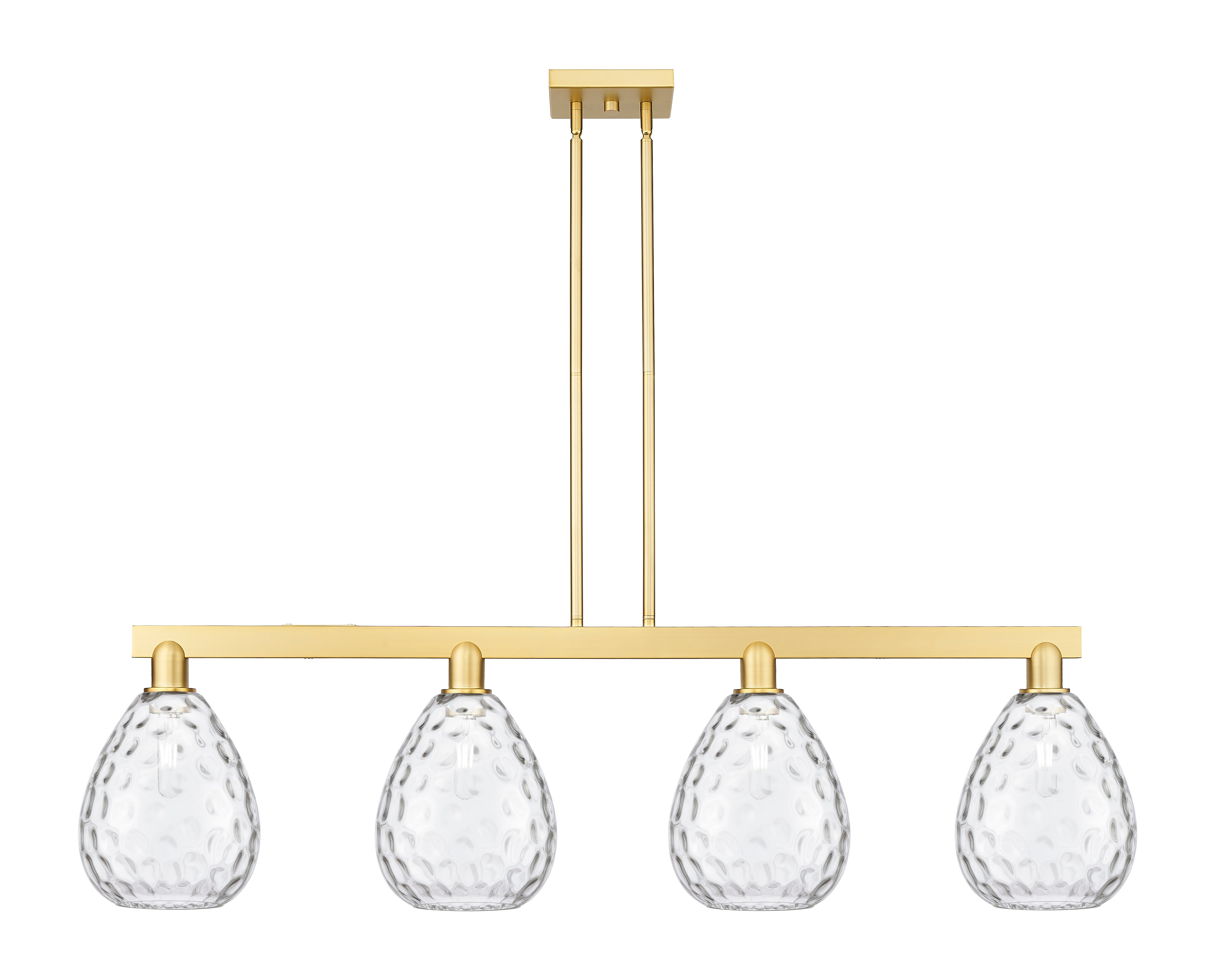 Arcadia Island Light Cast Brass Finish
