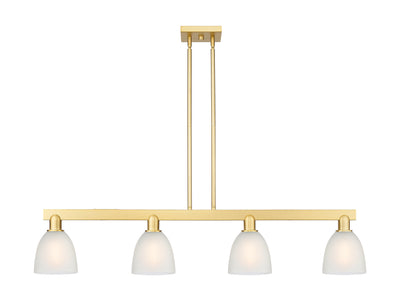 Arcadia Island Light Cast Brass Finish
