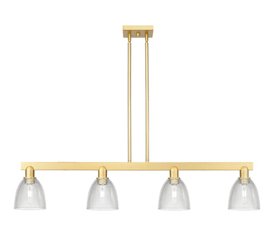Arcadia Island Light Cast Brass Finish