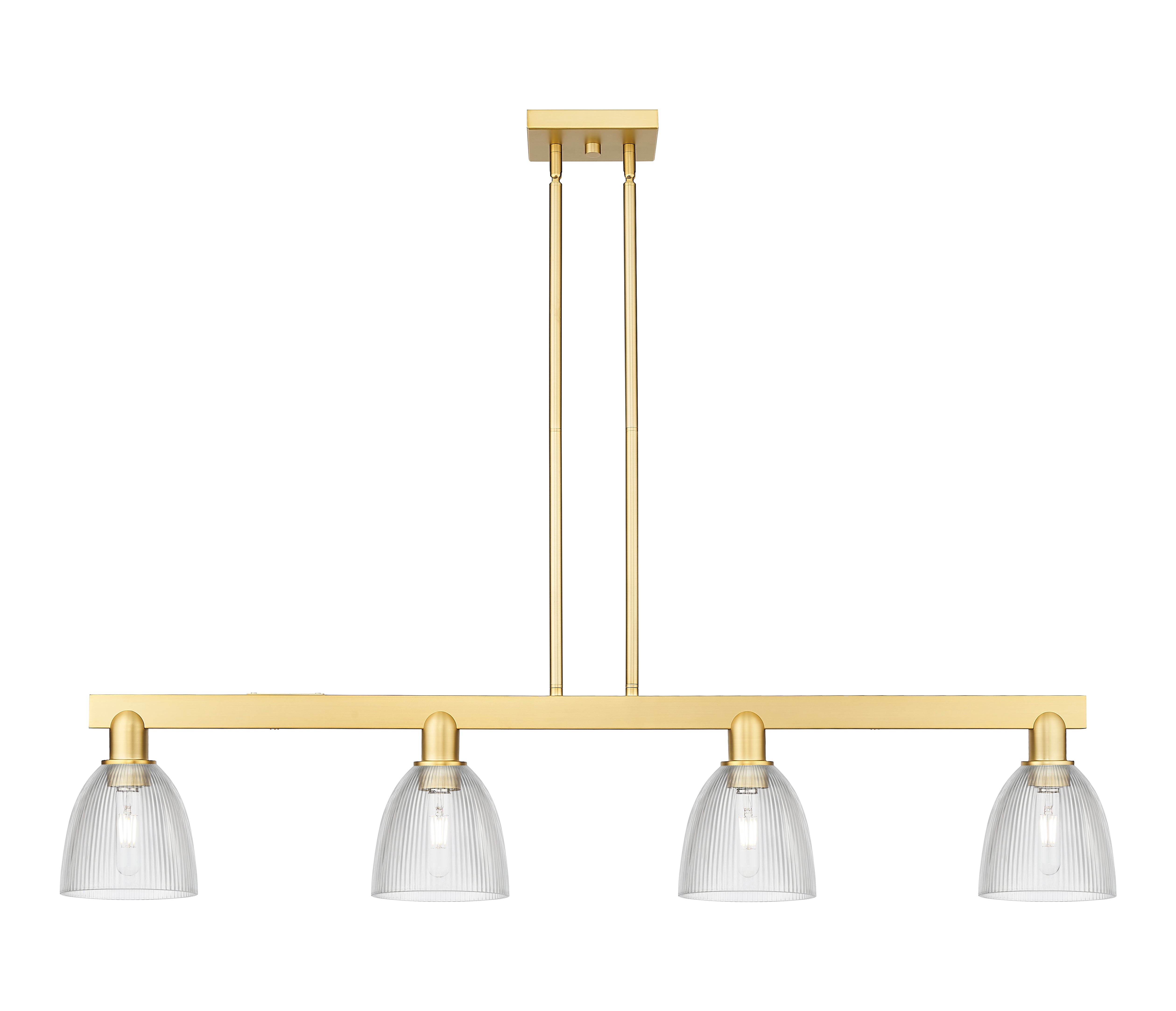 Arcadia Island Light Cast Brass Finish