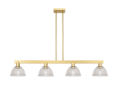 Arcadia Island Light Cast Brass Finish Steel