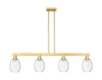 Preston Bulb 48-Inch 4-Light Stem-Hung Island Light 11.625-Inch High