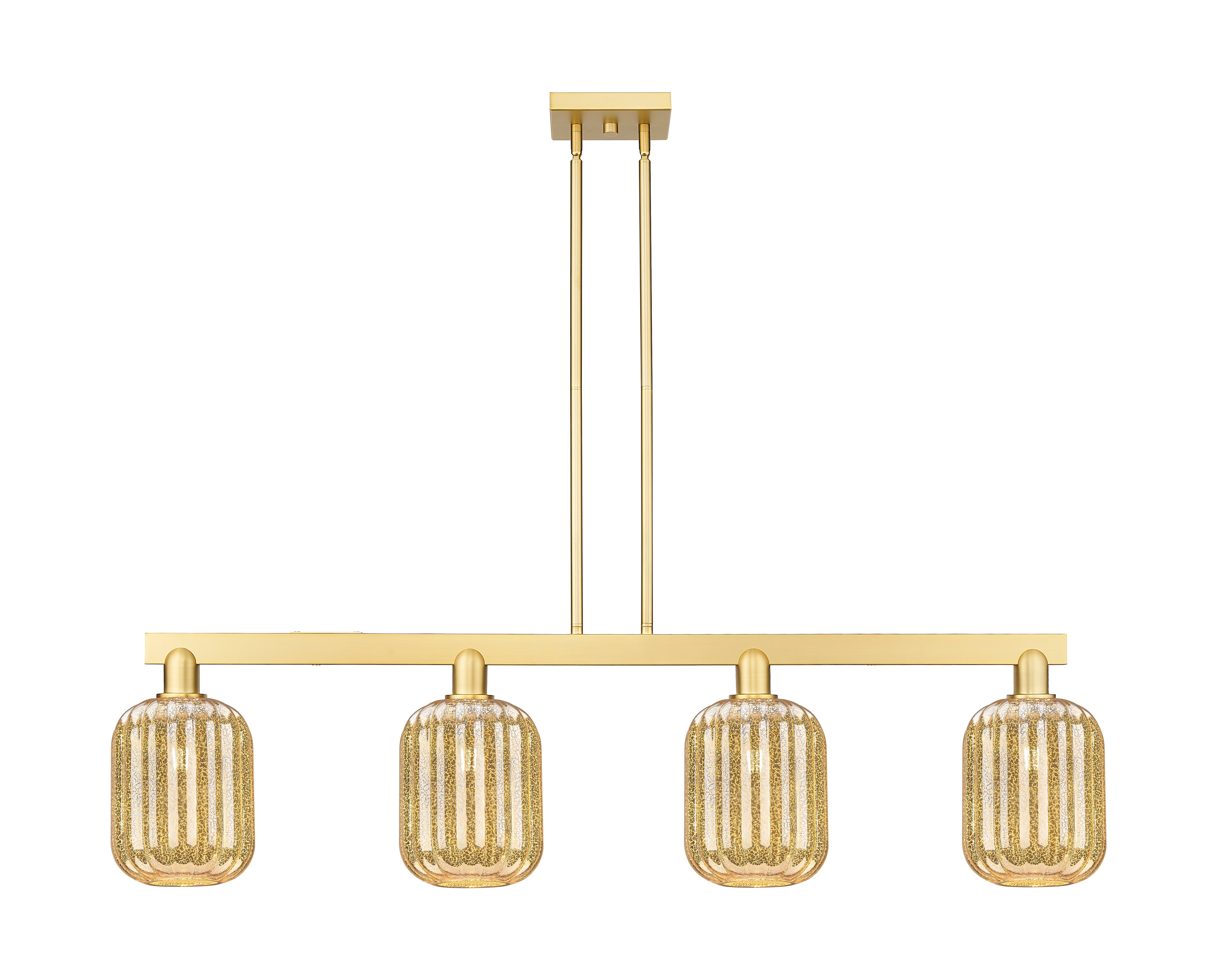 Arcadia Island Light Cast Brass Steel Glass