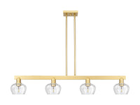 Fenton 49-Inch 4-Light Stem-Hung Island Light 8.375-Inch High