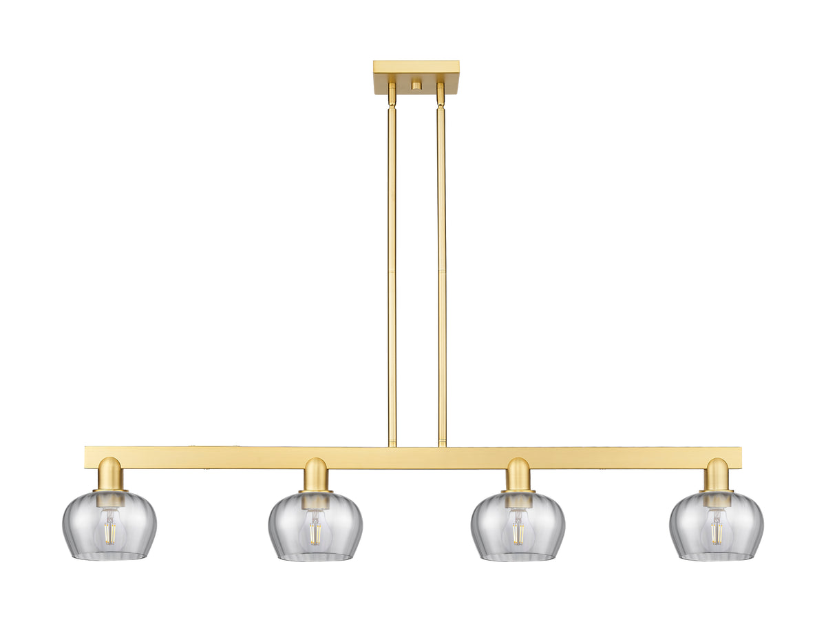 Fenton 49-Inch 4-Light Stem-Hung Island Light 8.375-Inch High
