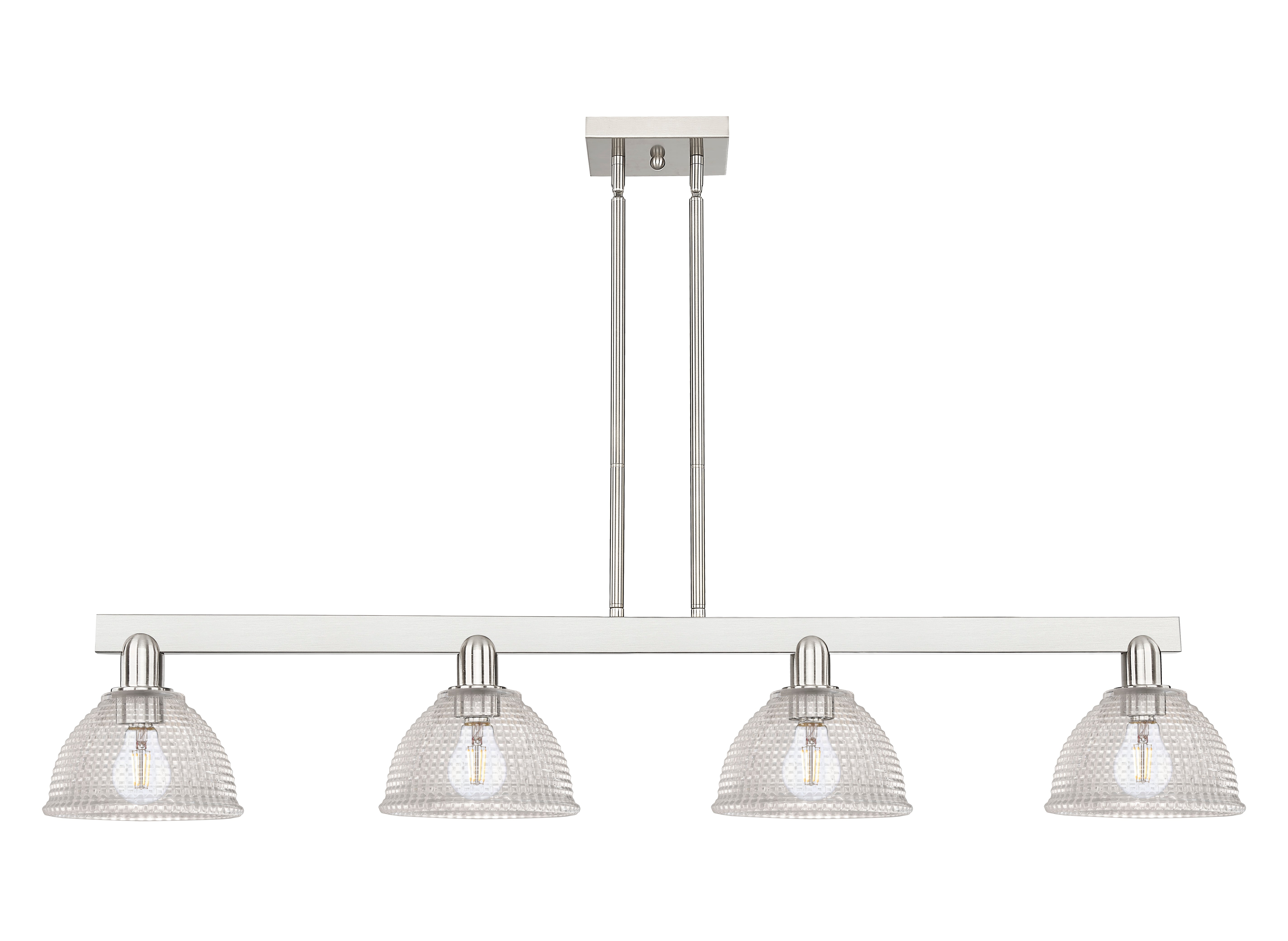 Arcadia Island Light Cast Brass Finish Steel