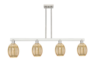 Arcadia Island Light Cast Brass Steel Glass