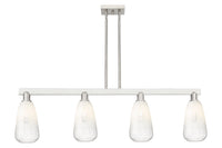 Brookhaven Almond 48-Inch 4-Light Stem-Hung Island Light 13.875-Inch High