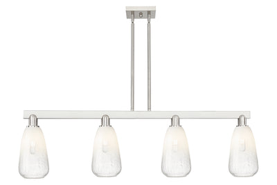 Arcadia Island Light Glass Brass Steel