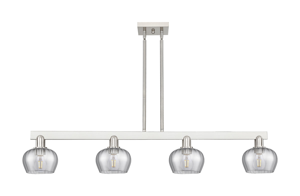 Fenton 49-Inch 4-Light Stem-Hung Island Light 8.375-Inch High