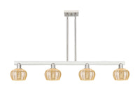 Fenton 49-Inch 4-Light Stem-Hung Island Light 8.375-Inch High