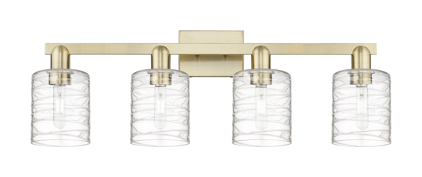 Arcadia Bath Vanity Light Cast Brass Finish