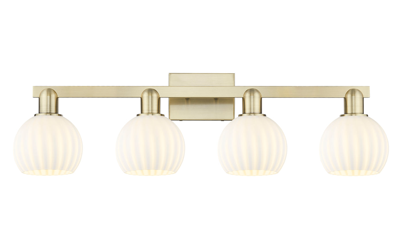 Arcadia Bath Vanity Light Cast Brass Steel
