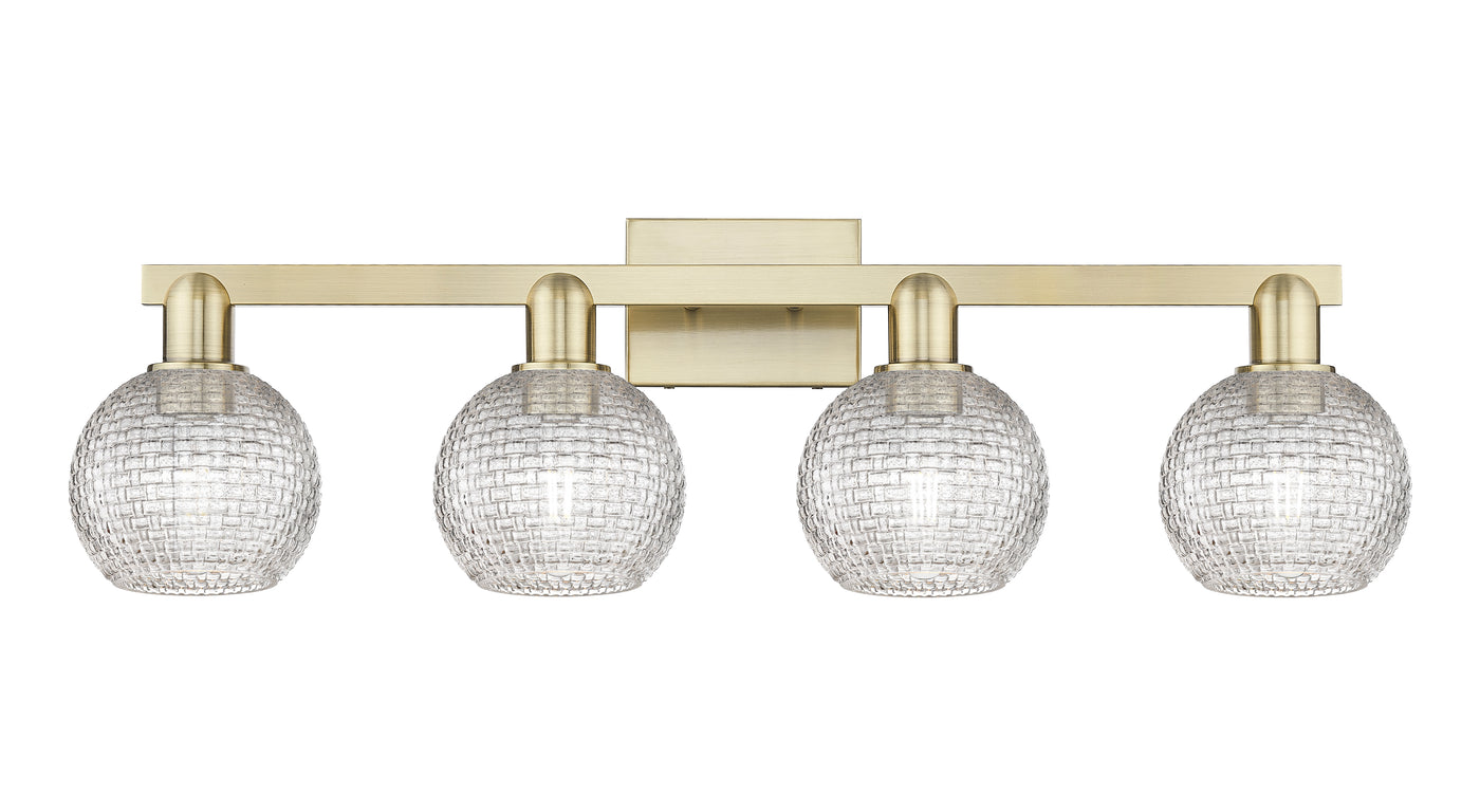 Arcadia Bath Vanity Light Cast Brass