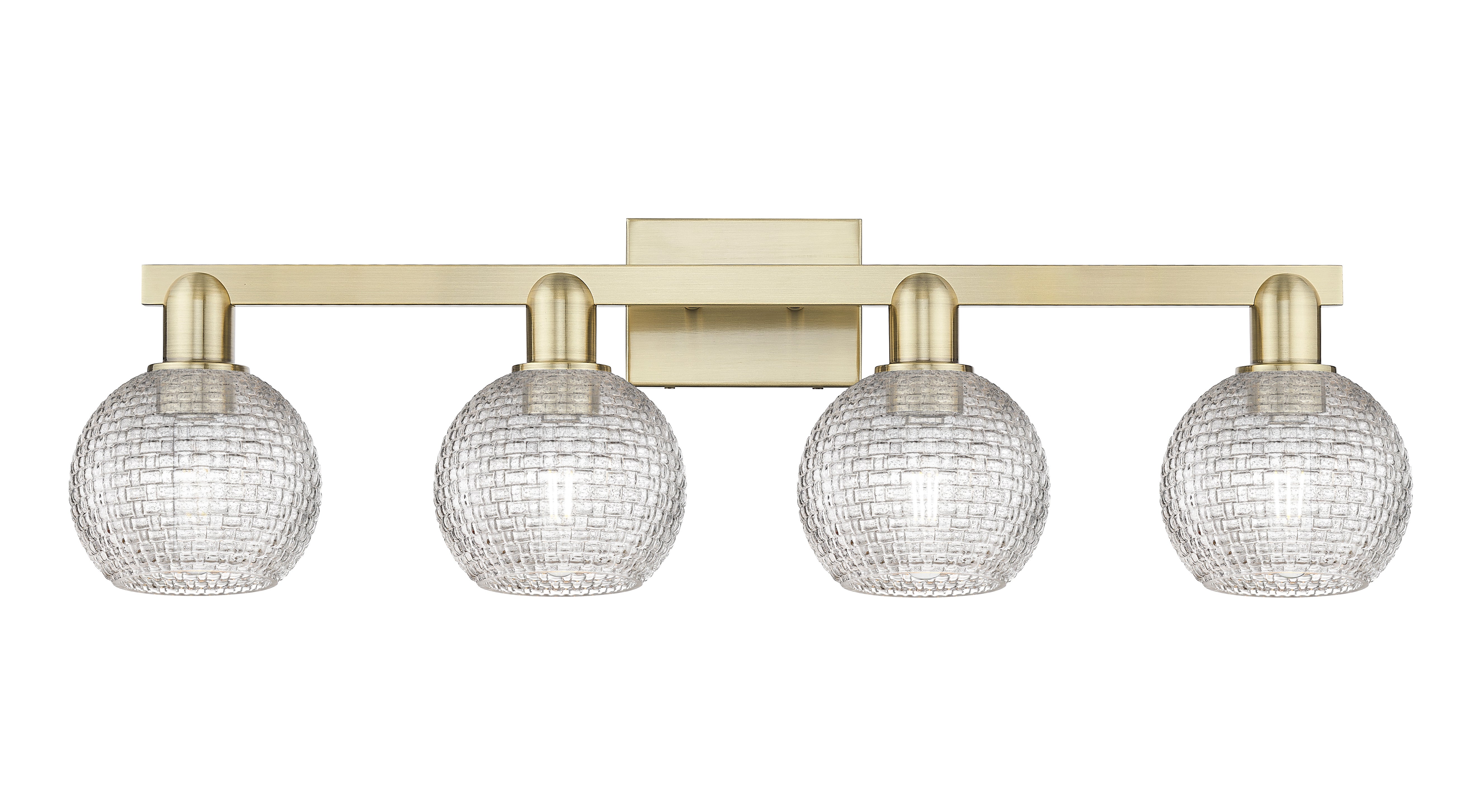 Arcadia Bath Vanity Light Cast Brass