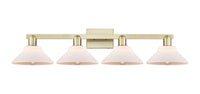 Arcadia Vanity Light Cast Brass Steel Glass
