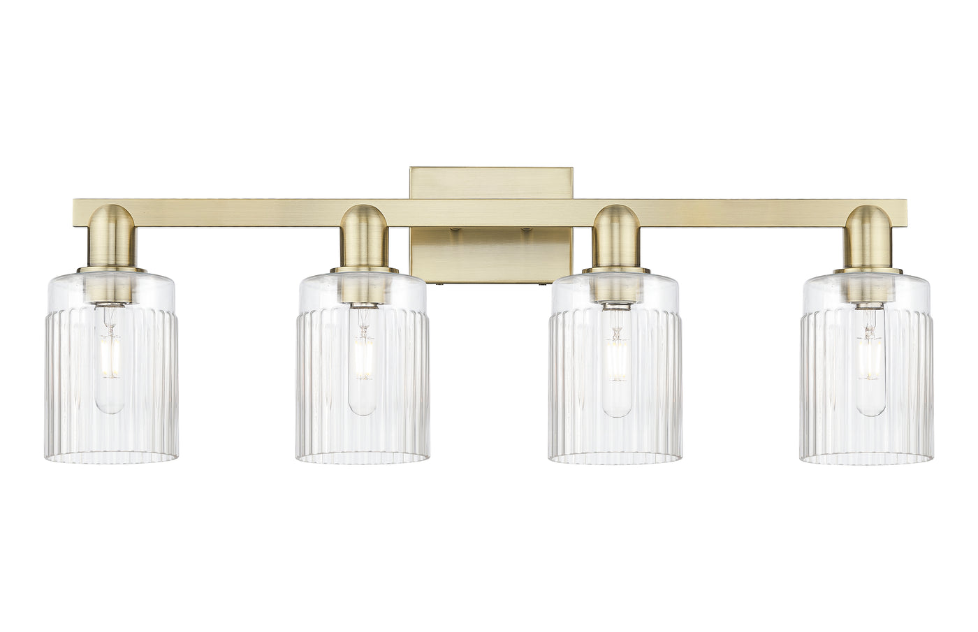 Arcadia Bath Vanity Light Cast Brass Steel