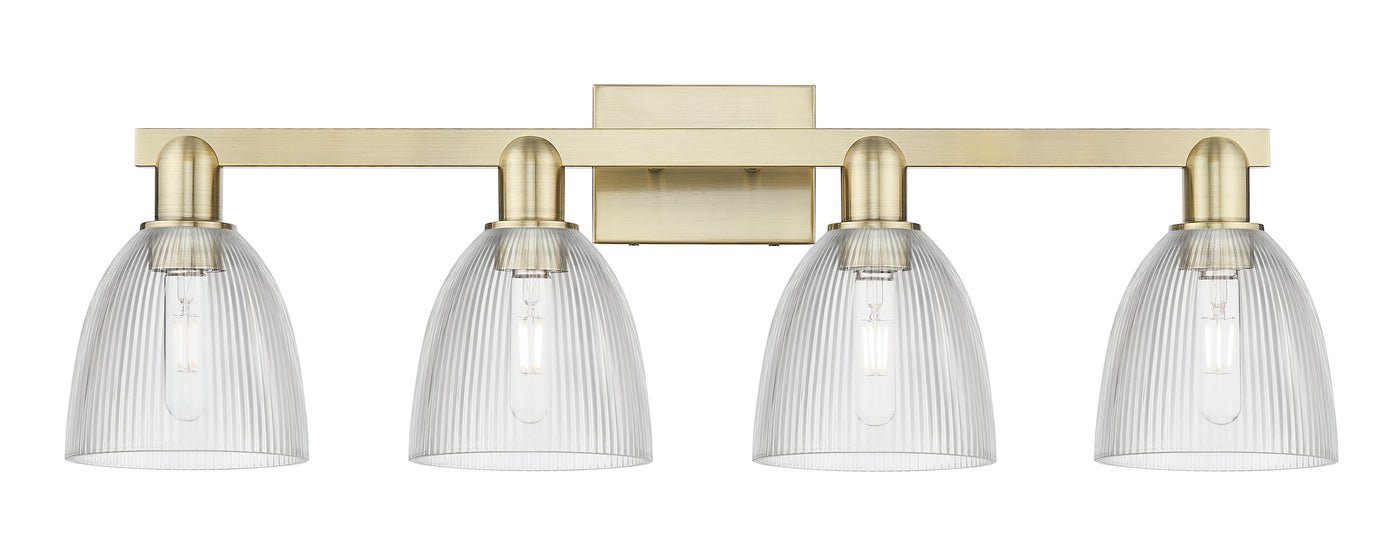 Arcadia Bath Vanity Light 3 Light Brass