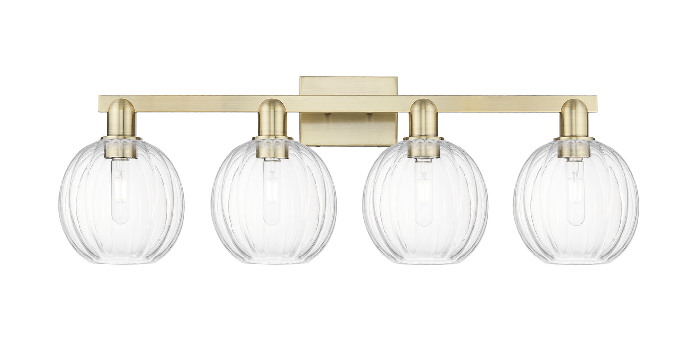 Arcadia Bath Vanity Light Cast Brass