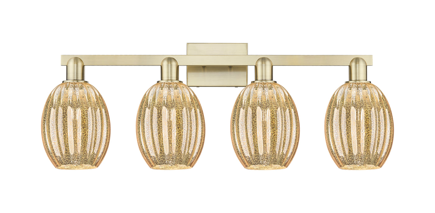 Arcadia Bath Vanity Light Cast Brass Finish