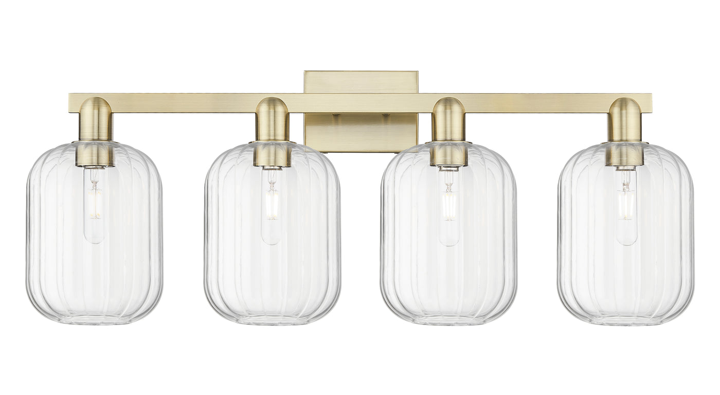 Arcadia Bath Vanity Light Cast Brass