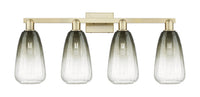 Arcadia Bath Vanity Light Cast Brass Glass