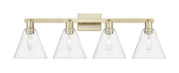 Arcadia Bath Vanity Light Cast Brass