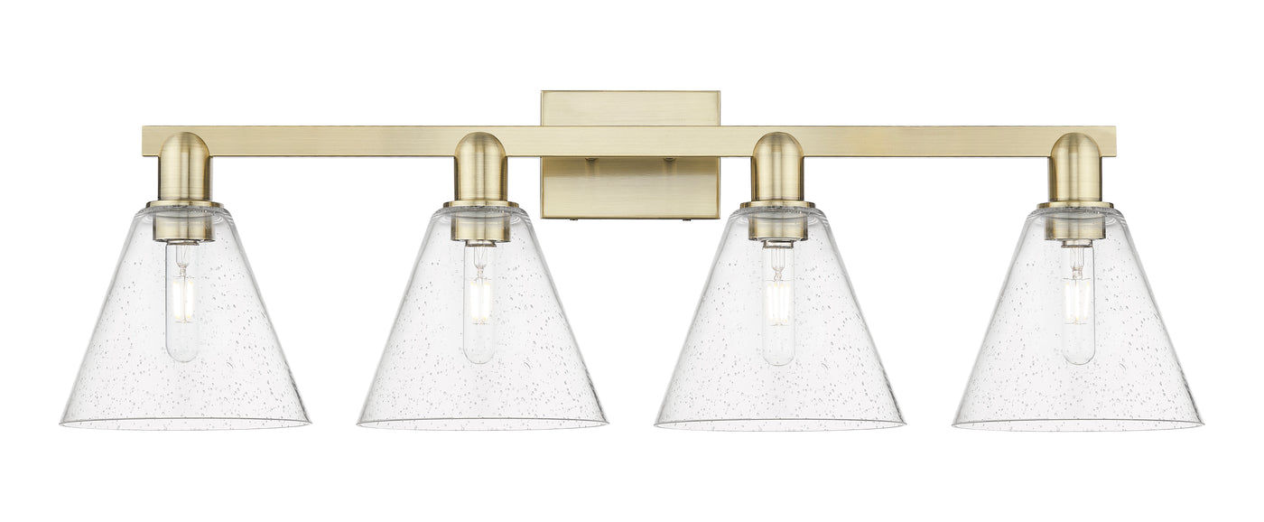 Arcadia Bath Vanity Light Cast Brass