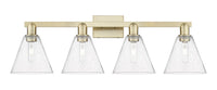 Arcadia Bath Vanity Light Cast Brass