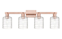 Arcadia Bath Vanity Light Cast Brass Finish