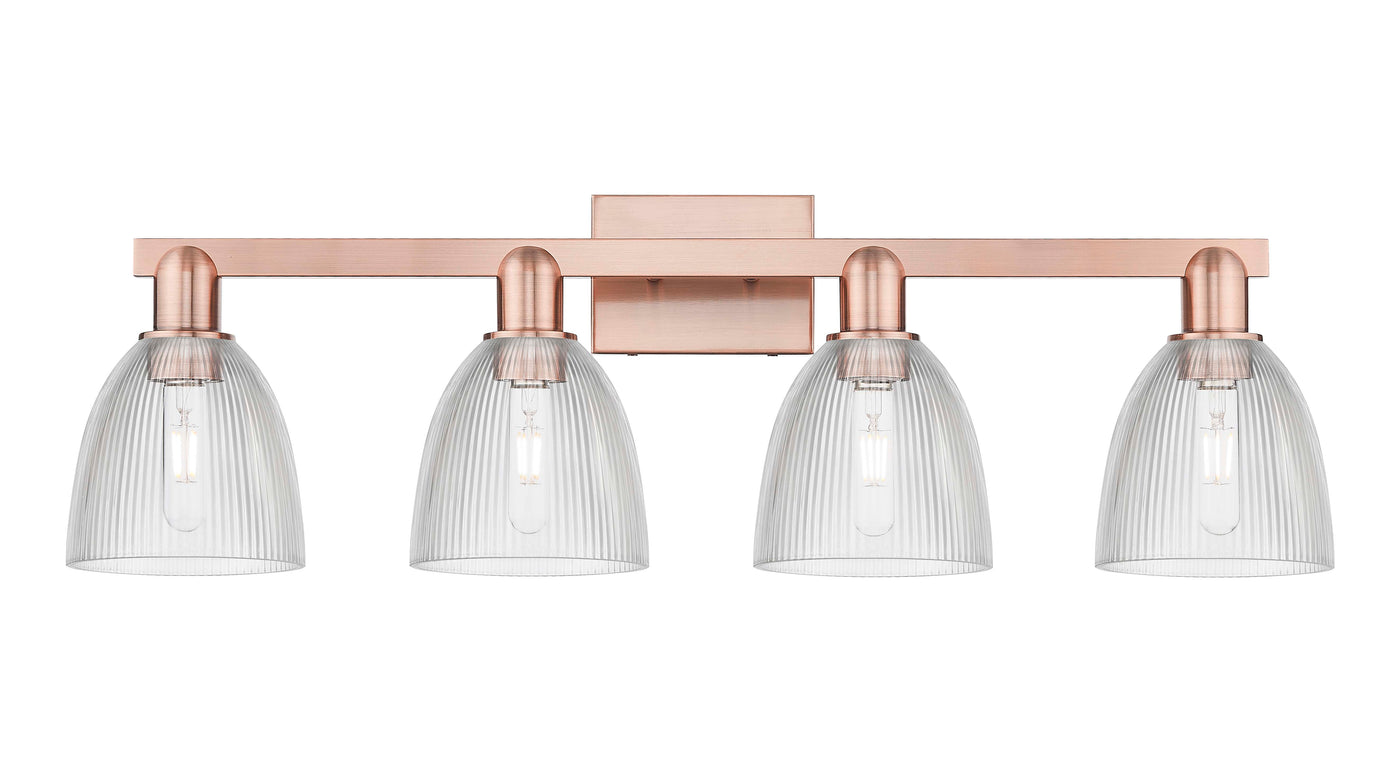 Arcadia Bath Vanity Light 3 Light Brass