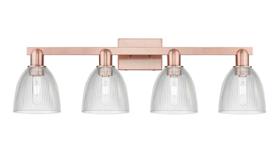 Arcadia Bath Vanity Light 3 Light Brass