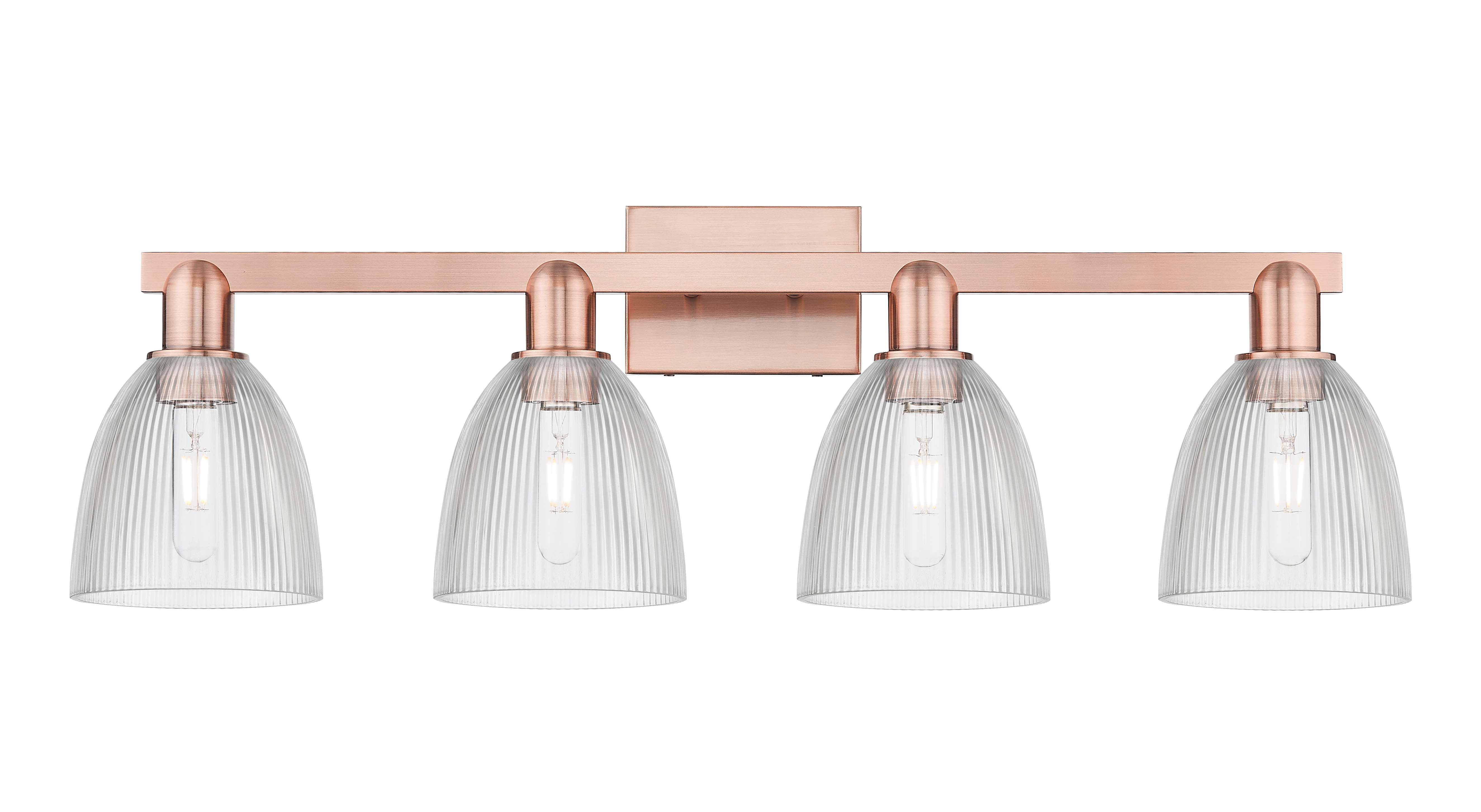Arcadia Bath Vanity Light 3 Light Brass